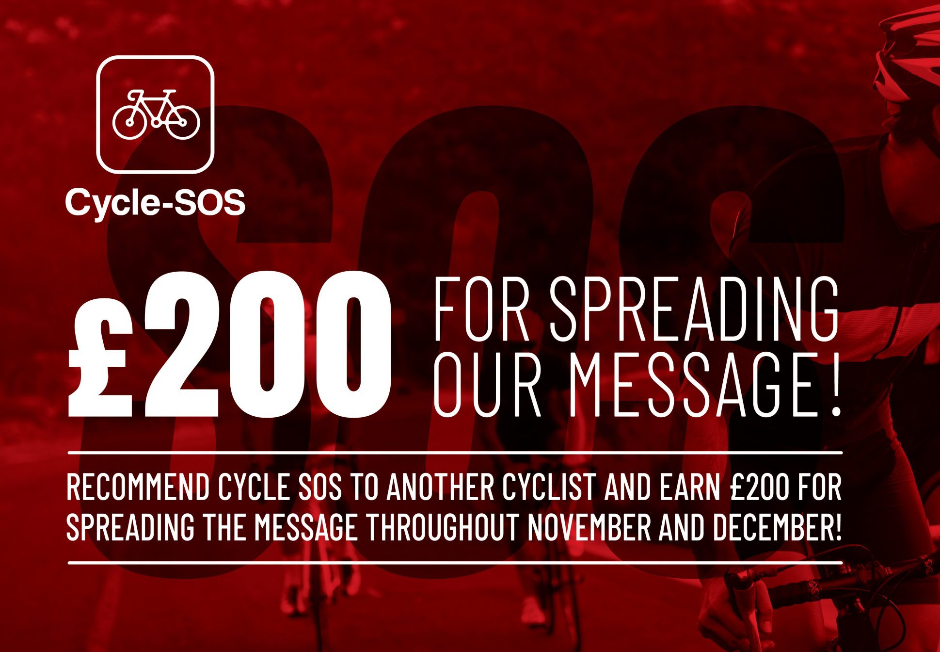 Loyalty scheme doubled throughout November & December! | Cycle SOS